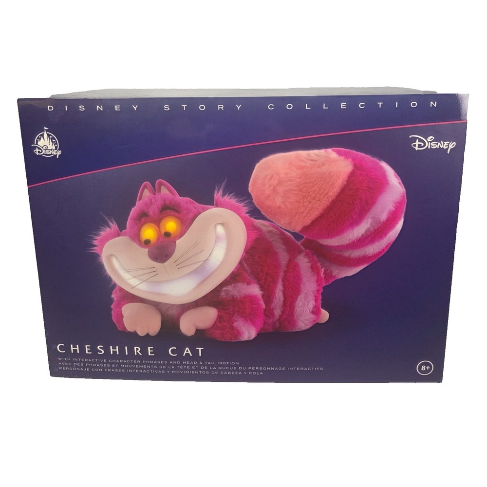 Cheshire Cat Interactive Figure Disney Alice Wonderland 75th Light Up Motion